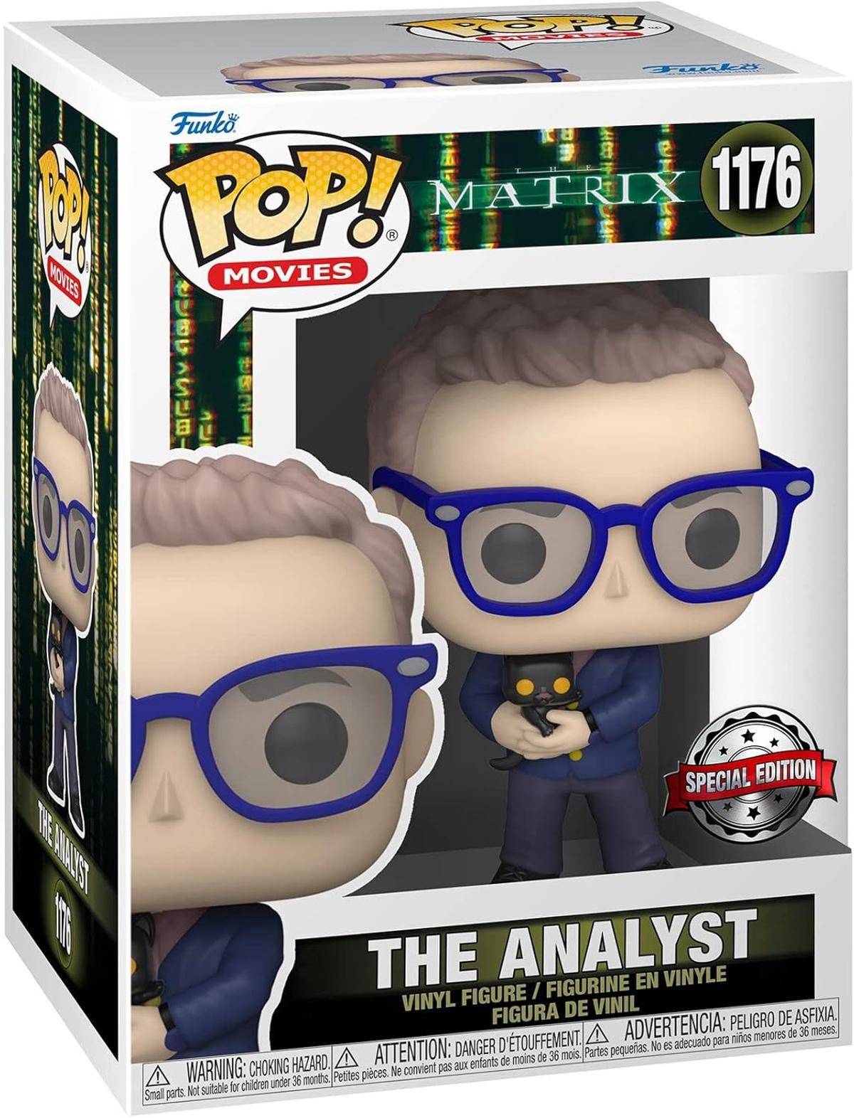Funko The Matrix Resurrections The Analyst Pop Vinyl Figur 3+ 9,5 cm