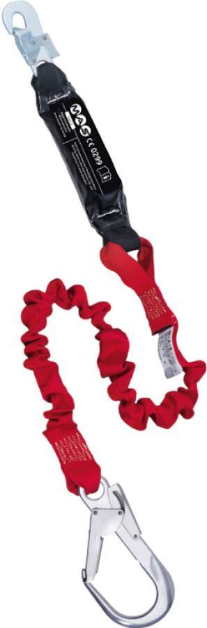Verbindungsmittel Bandfalldämpfer MAS mit Gurtband 6141102 Typ Tyger FlexBelt Gurtbreite 50 mm Länge 2 m Ausführung Gurt