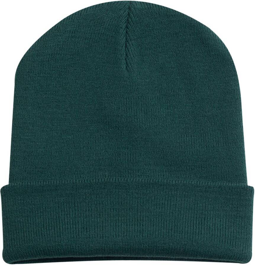 Strickmütze Uni 410BGONE Größe Uni Farbe dunkelgrün