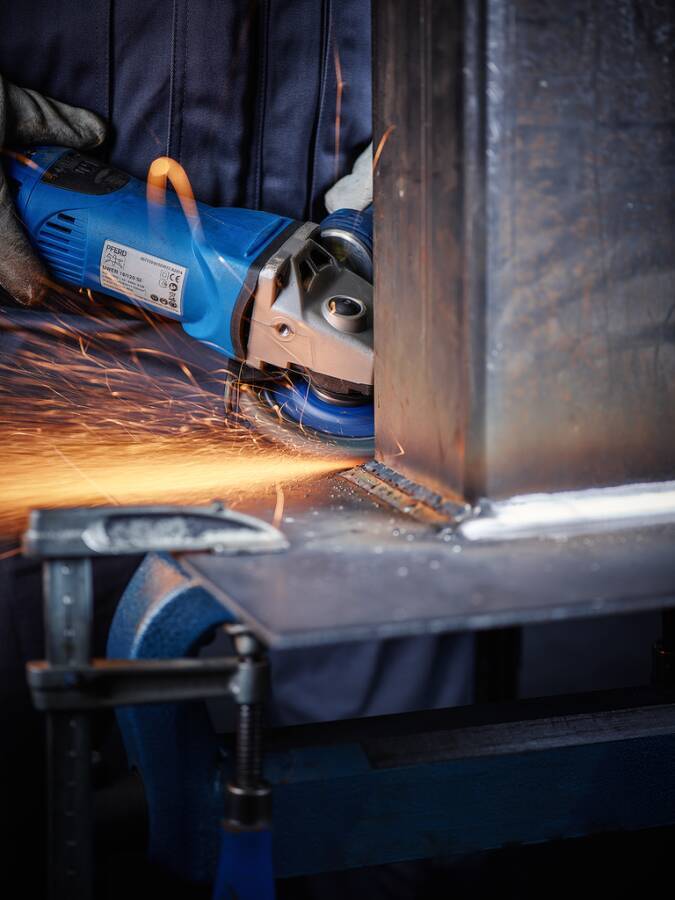 Fächerschleifscheibe POLIFAN Z SGP CURVE gewölbt 67689052 Größe M (11mm) Ø 125 mm Körnung 40 Bohrung 22,23 mm Drehzahl m