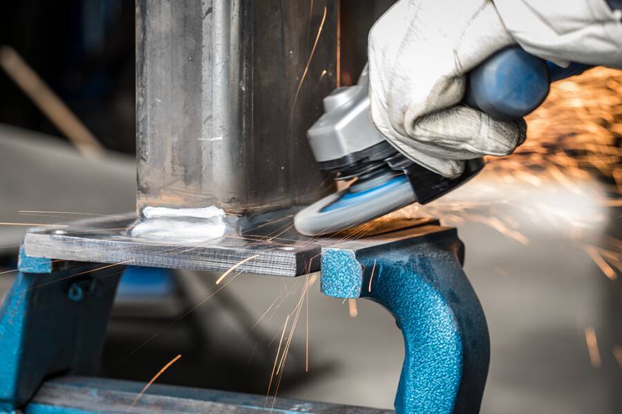 Fächerschleifscheibe POLIFAN Z SGP CURVE gewölbt 67689052 Größe M (11mm) Ø 125 mm Körnung 40 Bohrung 22,23 mm Drehzahl m