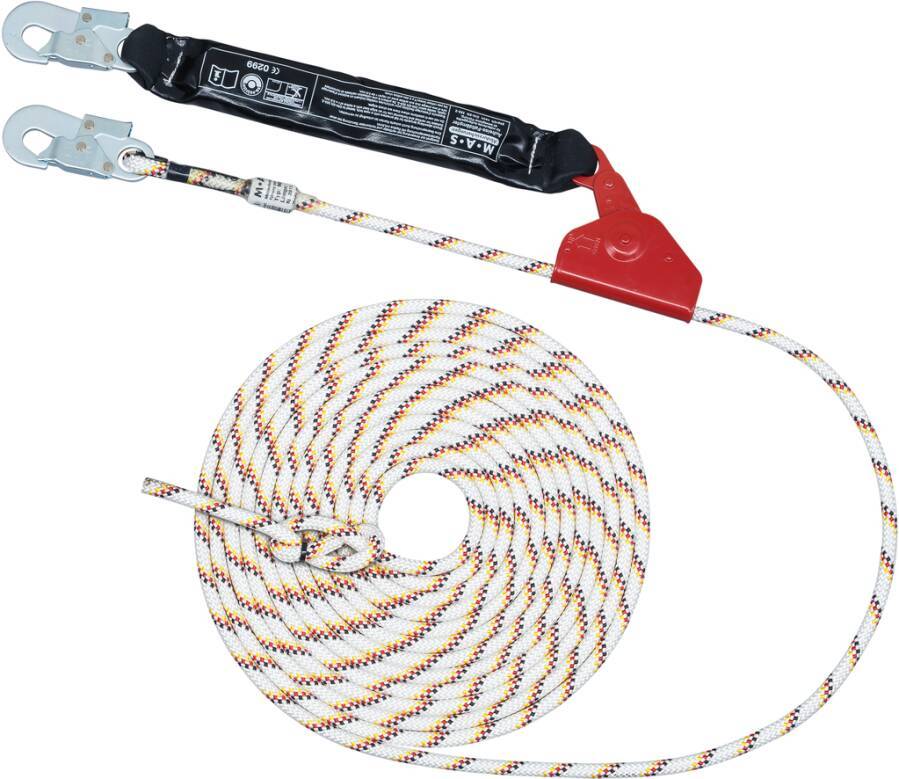 Mitlaufende Auffanggeräte MAS SK 12 31820 Seillänge 20 m Seil-Ø 12,0 mm zul. Gesamtgewicht 136 kg DIN -
