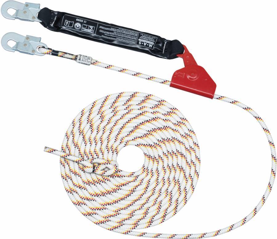 Mitlaufende Auffanggeräte MAS SK 12 31805 Seillänge 5 m Seil-Ø 12,0 mm zul. Gesamtgewicht 136 kg DIN -