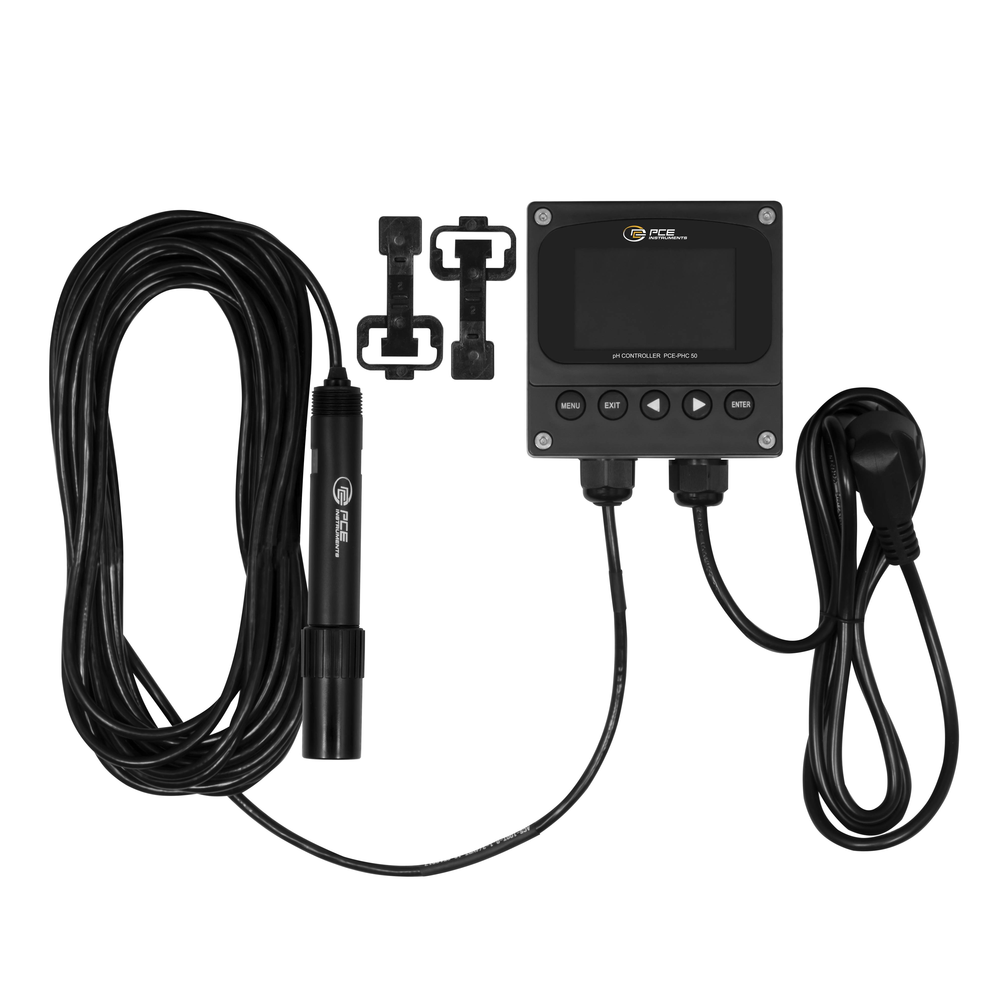 PCE Instruments pH-Regler PCE-PHC 50 |Messbereich 0 ... 14 pH |Auflösung 0,001 pH |Temperaturkompensation |3 Relais