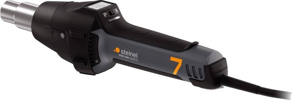 Heißluftgebläse HeatMatic 2620 EDas Heißluftgebläse lässt sich per Joystick in exakten 10 C-Schritten zwischen 50 und 700 C regeln. 4 individuell