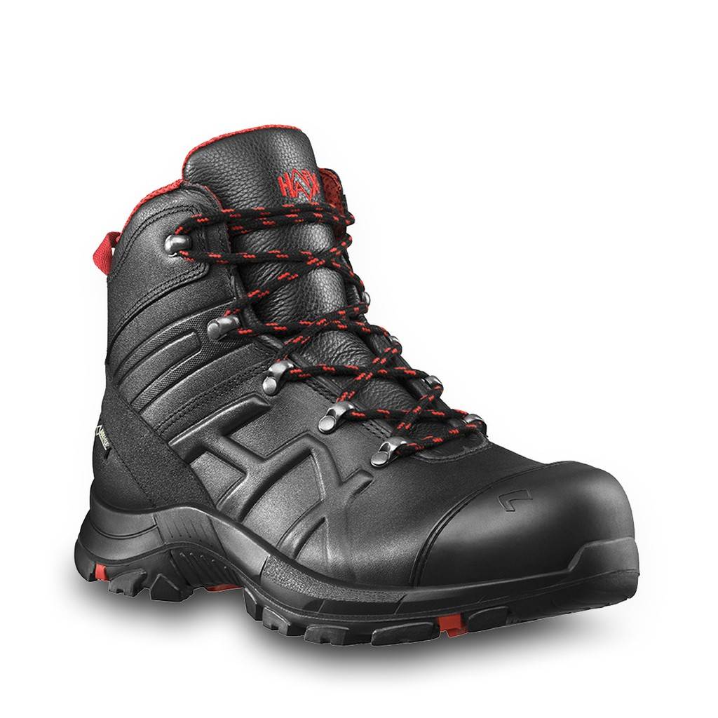 HAIX Sicherheitsschuh hoch BLACK EAGLE Safety 54 mid S3 ESD Gr.45 - UK 10.0Obermaterial Waterproof Leder, hydrophobiert, atmungsaktiv 5,0 mg/cm/h