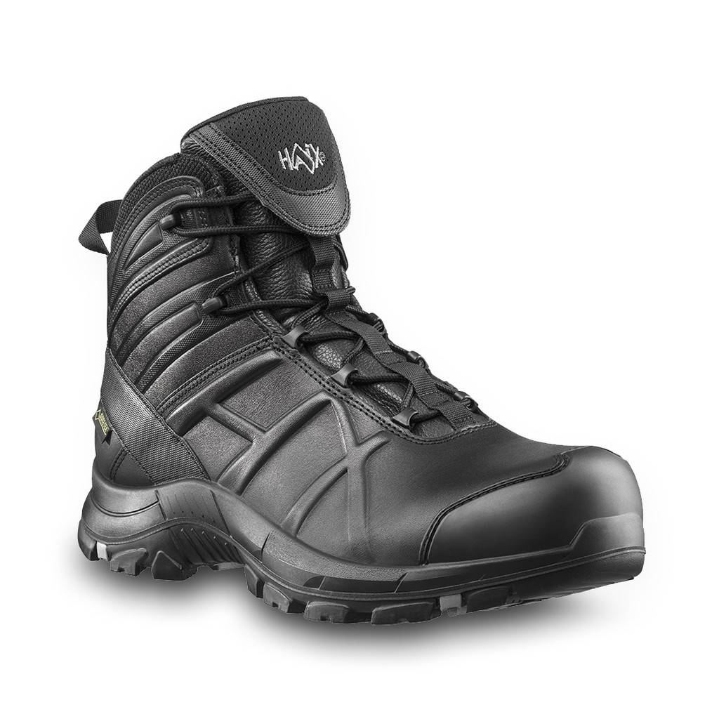 HAIX Sicherheitsschuh hoch BLACK EAGLE Safety 50 mid S3 ESD Gr.44 - UK 9.5Obermaterial Waterproof Leder, hydrophobiert, atmungsaktiv, 1,8 2,0 mm
