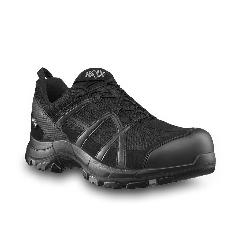 HAIX Sicherheitshalbschuh BLACK EAGLE Safety 40.1 low/black-black S3 ESD Gr.46 - UK 11.0Obermaterial Mikrofaser/Textil Kombination.Innenfutter
