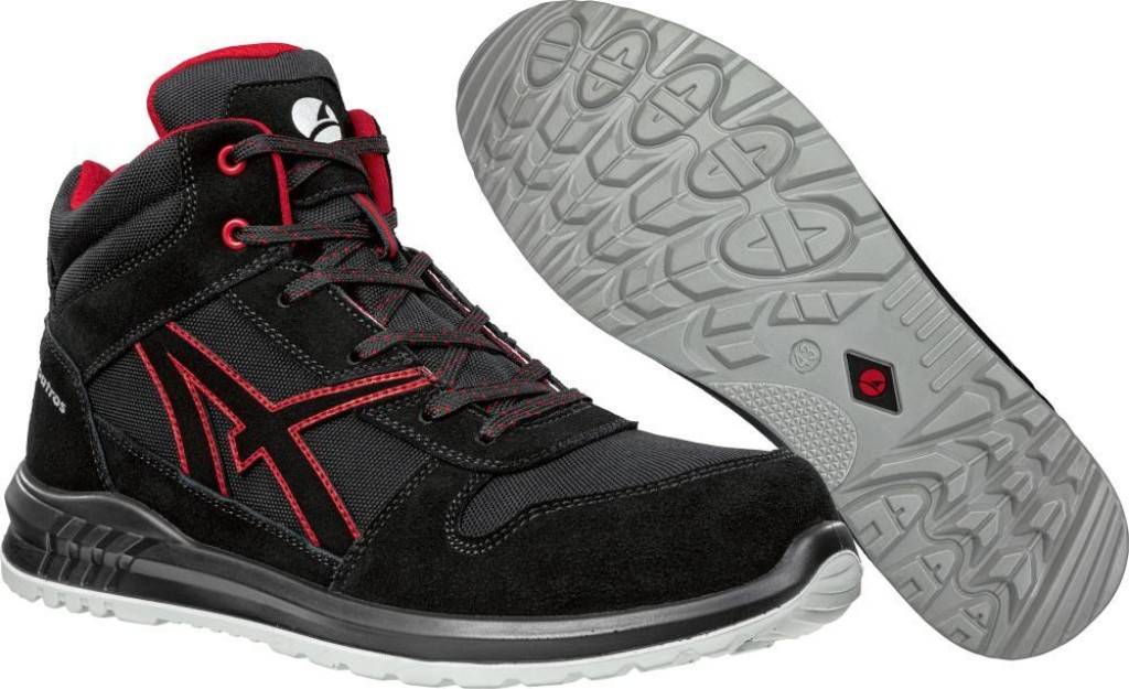 Sicherheitsschnürstiefel CLIFTON Mid 638700, S3 SRCZulassung/NormEN ISO 20345, S3 SRCEigenschaften Angenehme Schaft- und Laschenpolsterung Gesc