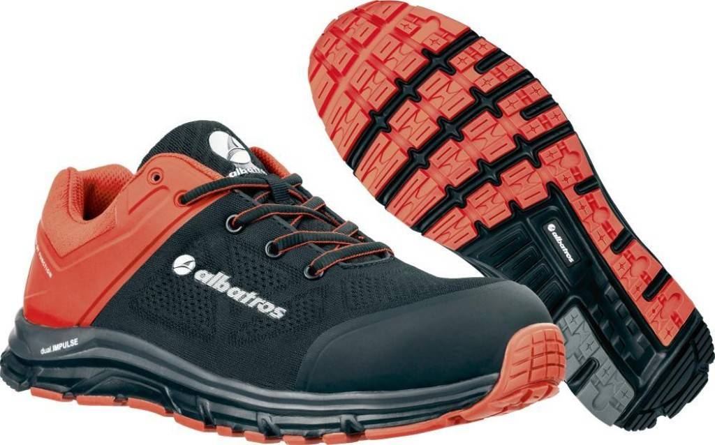 Halbschuh LIFT RED IMPULSE Low 64660, S1P SRC HRO ESDZulassung/NormEN ISO 20345, S1P SRC HRO ESDEigenschaften Angenehme Schaft- und Laschenpolsteru