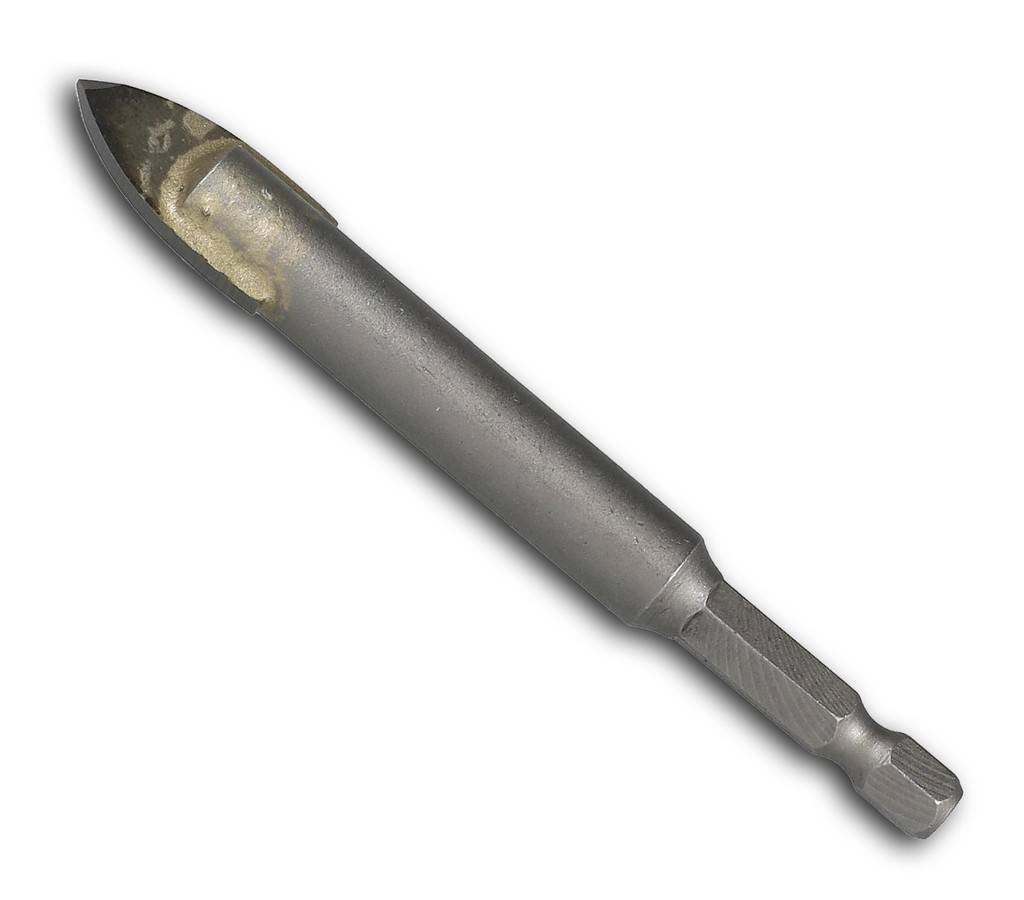 Glas- und Fliesenbohrer QuickBit CeramicMasterAusführungMit angespitzter Querschneide und veredelter Oberfläche für geringe Reibung und lange Leben