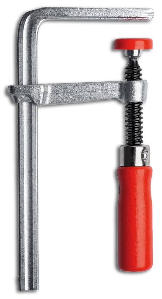 Speziell geschmiedeter Festbügel für Nuten 12 x 8 mmZum sicheren Fixieren von Führungsschienen der Marken Festool, Protool, Metabo, Makita, Hitachi