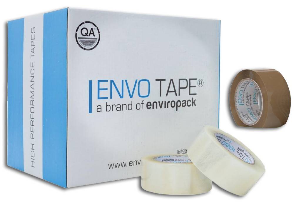 PP-Packband Envo Tape 5400Gute KlebekraftReißfeste PP- FolieRollt leise abHohe Dehnungsresistenz
