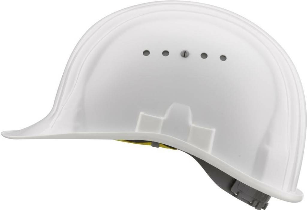 Schutzhelm Baumeister 80/4Eigenschaften Mit 4-Punkt-Gurtband-Innenausstattung Langjährig bewährter Bauschutzhelm Hoher Tragekomfort, sicher