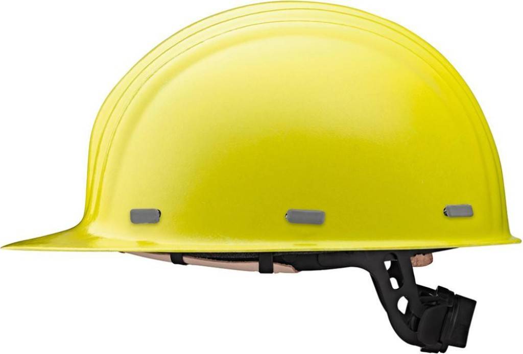 Schutzhelm BOP GDEigenschaften Formbeständig bei hohen Temperaturen Hohe Durchdringungsfestigkeit und Kerbschlagzähigkeit Hohe Seitensteifi