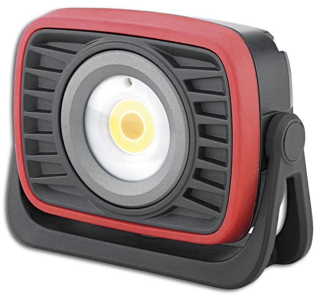 Akku-LED-Arbeitsleuchte MiniAusführung Gehäuse aus Kunststoff COB-LED mit warmem oder kaltem Licht 2700, 3500, 4500 oder 6500 Kelvin für gro