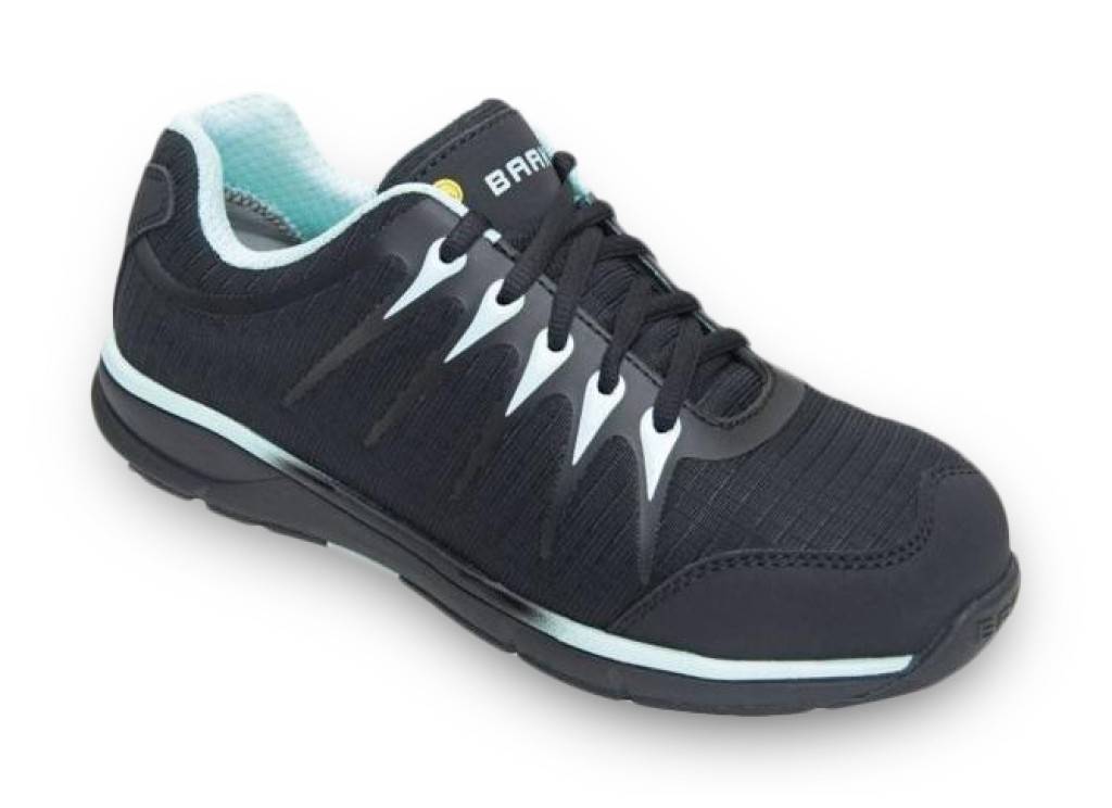 Damen Sicherheits-Halbschuh Svea�Produktdetails ART. 3218 EN ISO 20345 S3 SRC ESD Abriebfestes und wasserresistentes Nylonmaterial mit TPU-
