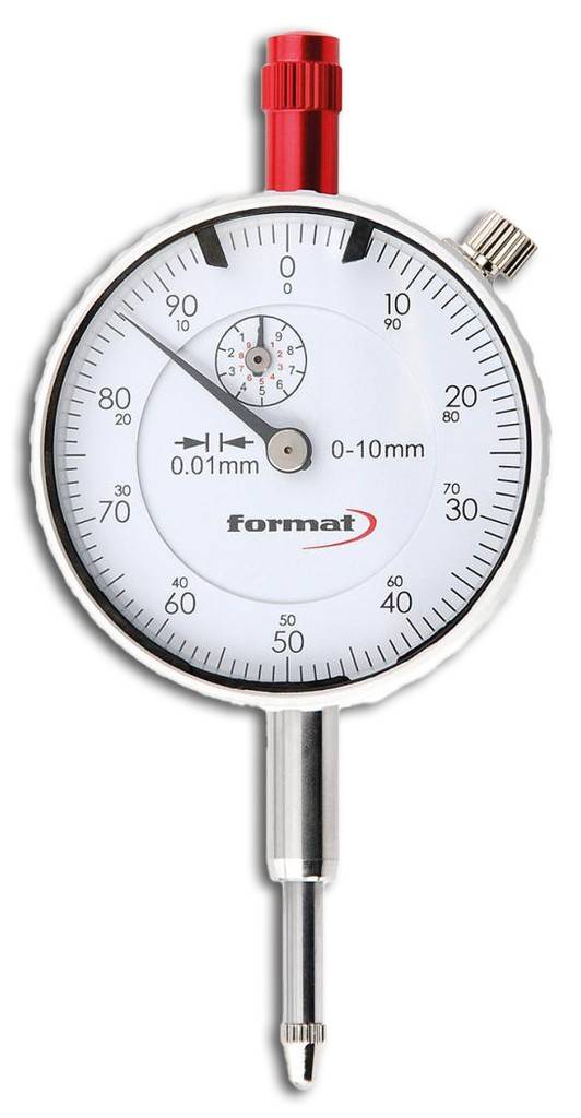 Präzisions-MessuhrAusführung Robustes Metallgehäuse Messbolzen und Einspannschaft Ø 8 mm h6 sind gehärtet, geschliffen und aus rostfreiem S