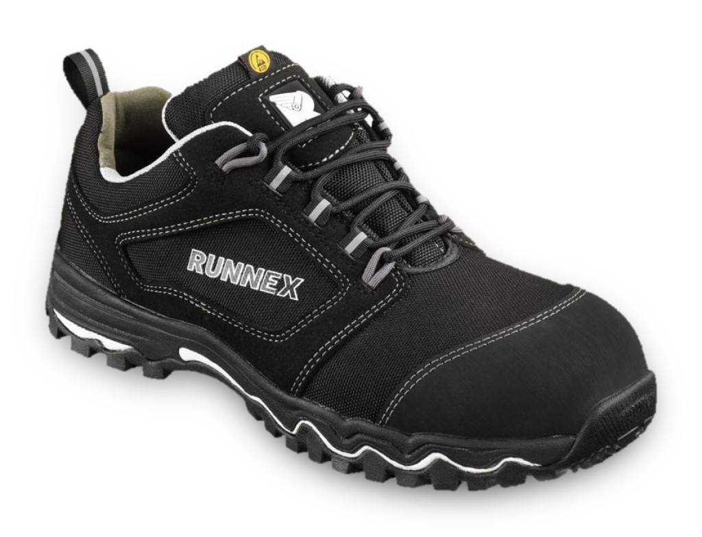 RUNNEX S3-ESD-Sicherheitshalbschuhe LightStarAusführung Der RUNNEX LightStar S3-Halbschuh mit ESD-Ausstattung schafft die Balance zwischen