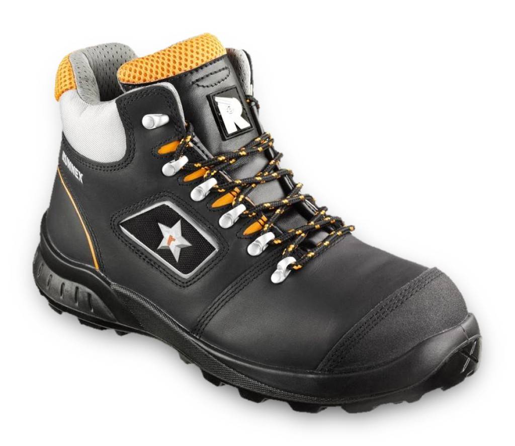 RUNNEX S3-Sicherheitsschnürstiefel TeamStarAusführung Der RUNNEX TeamStar S3-Schnürstiefel bietet jederzeit den notwendigen Schutz. Das gibt Sicher
