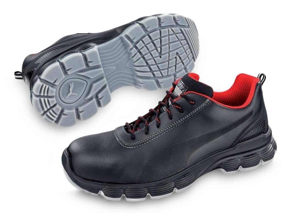 Sicherheitshalbschuh CONDOR BLACK Low 640521, S3L ESD FO SRZulassung/NormEN ISO 20345, S3L ESD FO SRFußbettEvercushion pro ESDSohleDuo-PU-Sohle