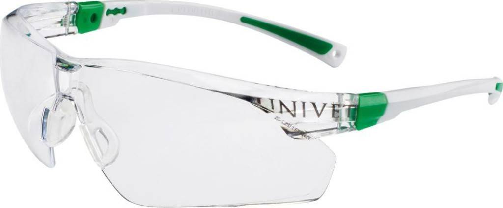 Schutzbrille 506 UPEigenschaften Anti-Kratz- und Anti-Beschlag-Beschichtung Plus Bügel in Länge und Neigung einstellbar Weiche, flexible B