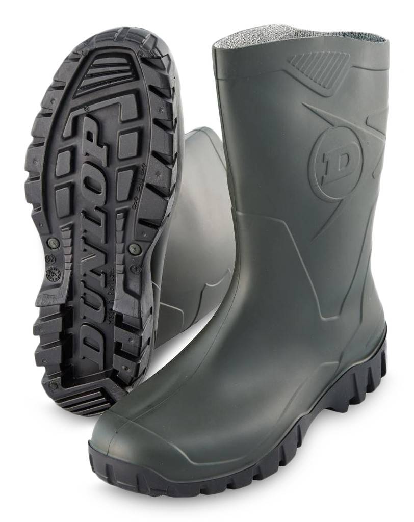 Gummistiefel kurz DeeEigenschaften 100 wasserdicht Leichtes An- und Auszuziehen Profil mit Logo Ohne StahlteileMaterialPVC, Polyester-Fut
