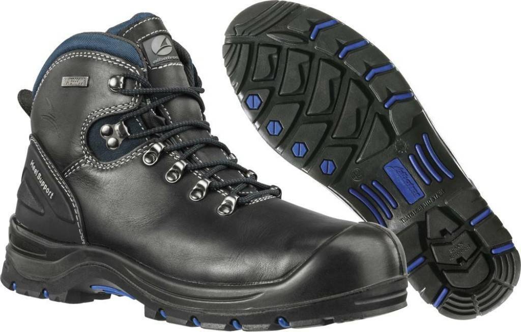 Sicherheitsschnürstiefel 631750, S3 SRC HRO WRZulassung/NormS3 HRO WR SRCAusführung Wasserdicht Beständig gegen Batteriesäure, Gülle, Öle,
