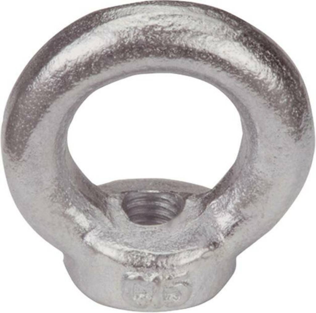 Ringmutter, ähnlich DIN 582, Edelstahl 1.4401