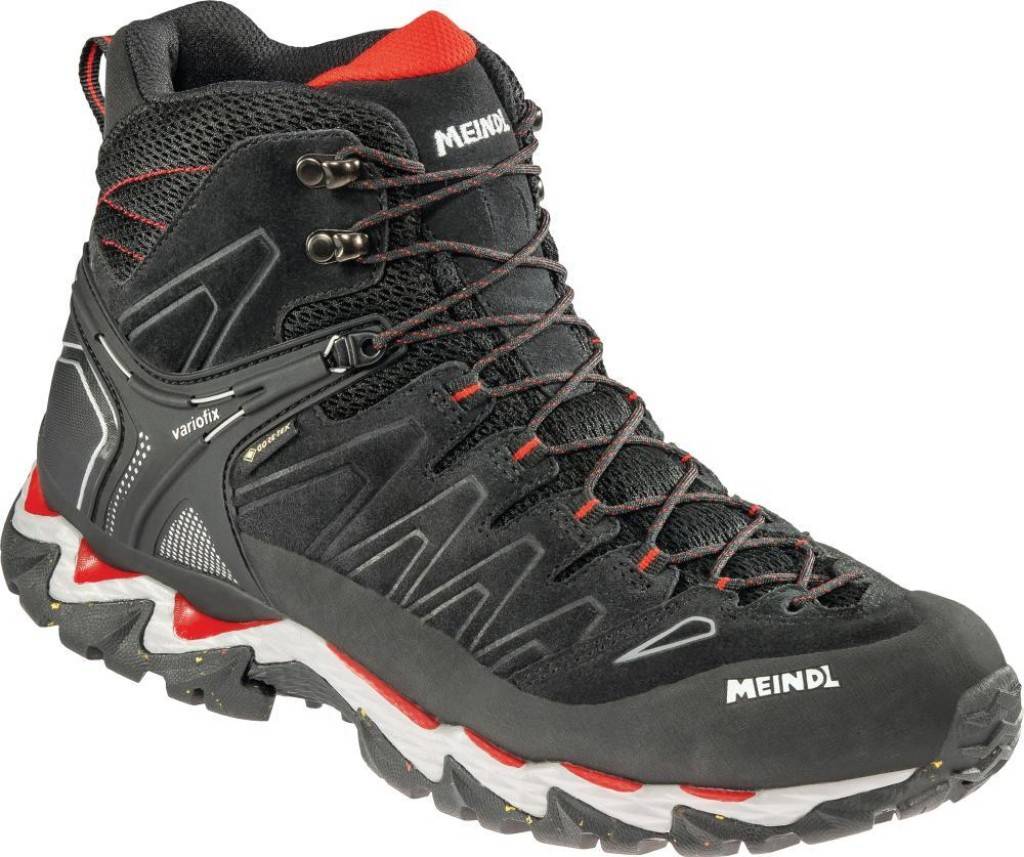 Freizeitschuh Lite Hike GTXFußbett AIR-ACTIVESohle Meindl Multigrip G4 mit durchg. EVA-Weichtrittkeil TPU FersenstabilisatorMaterial Obermaterial Ve