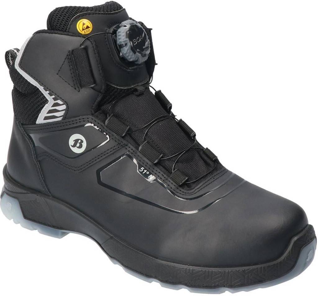 Sicherheitsschnürstiefel Summ Five, S3 SRC ESDZulassung/NormEN ISO 20345, S3 SRC ESDEigenschaften BOA Fit System für eine schnelle, mühelose Pas