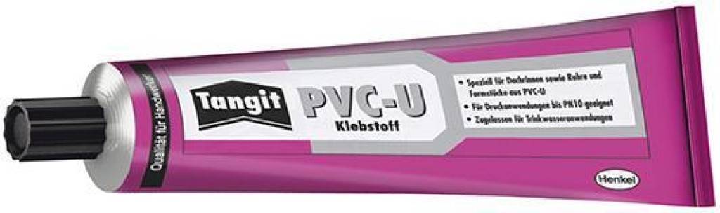 Tangit Spezial-Kleber für PVC-U PVC-Klebstoff auf Tetrahydrofuran THF-stabilisiert Basis Für längskraftschlüssige Verbindungen von Druckrohr