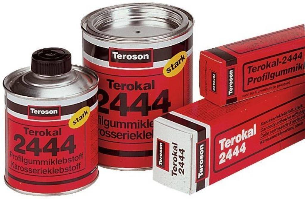 Teroson SB 2444 Kontaktklebstoff auf Basis von Polychloropren Streich- und spachtelfähig Klebefuge ist flexibel und wärmebeständig Haft