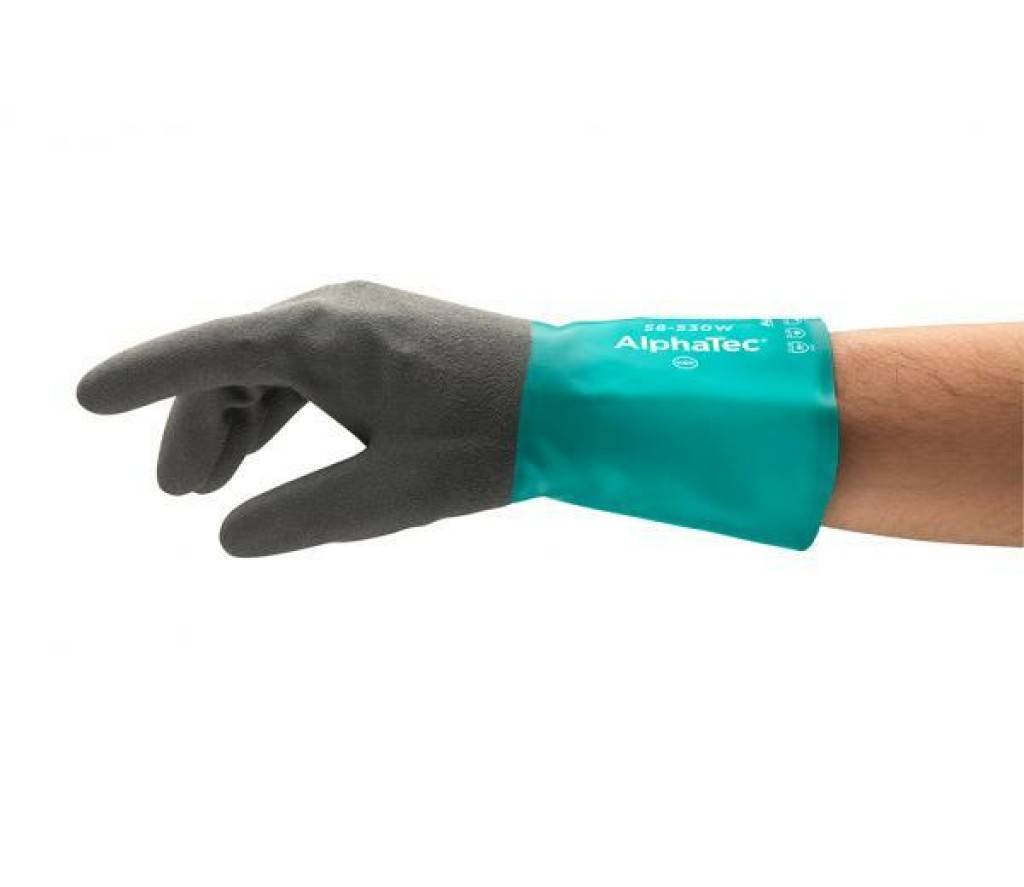 Einmalige Kombination von Griffsicherheit und ChemikalienschutzBeschreibungDie integrierte Ansell Grip Technology ermöglicht dem Nutzer eine