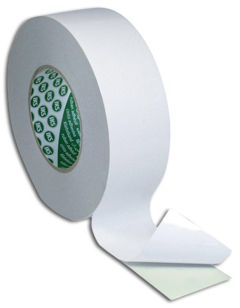 Doppelseitiges Vlies-Klebeband D8010Doppelseitig klebendes Vlies beschichtet mit einem stark klebenden AcrylatkleberZum Spleißen von Papier, Pappe