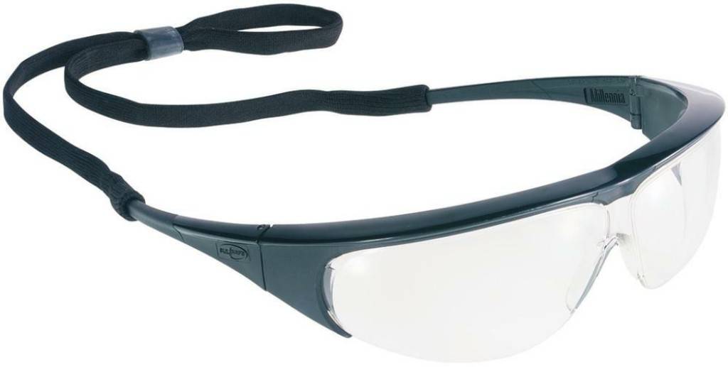 Schutzbrille MillenniaAusführung Nach EN 166 Sichtscheibe aus Polycarbonat, hart beschichtetEigenschaften Verzerrungs- und ermüdungsfreie S