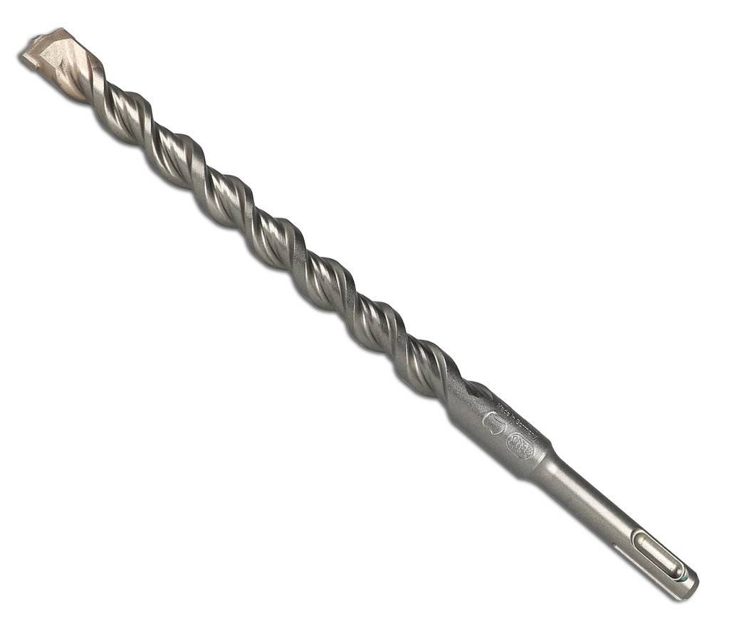 SDS-plus-Hammerbohrer, Bionic-SchneideAusführung SDS-plus-Aufnahmeschaft, ruhiger Bohrerlauf und effektiver Bohrmehlabtransport durch aggressives
