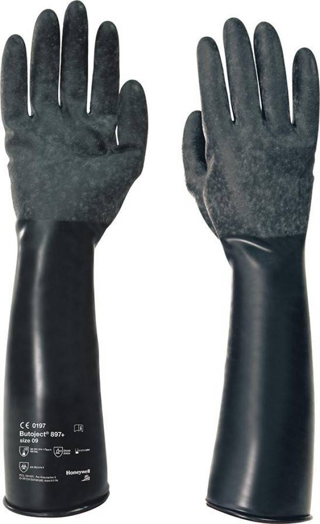Handschuh Butoject 897Zulassung/NormEN 3882016, EN 16350 374-5 mit Virus, Erfüllt die Anforderungen der EN 16350 für Schutzhandschuhe gegen elektros