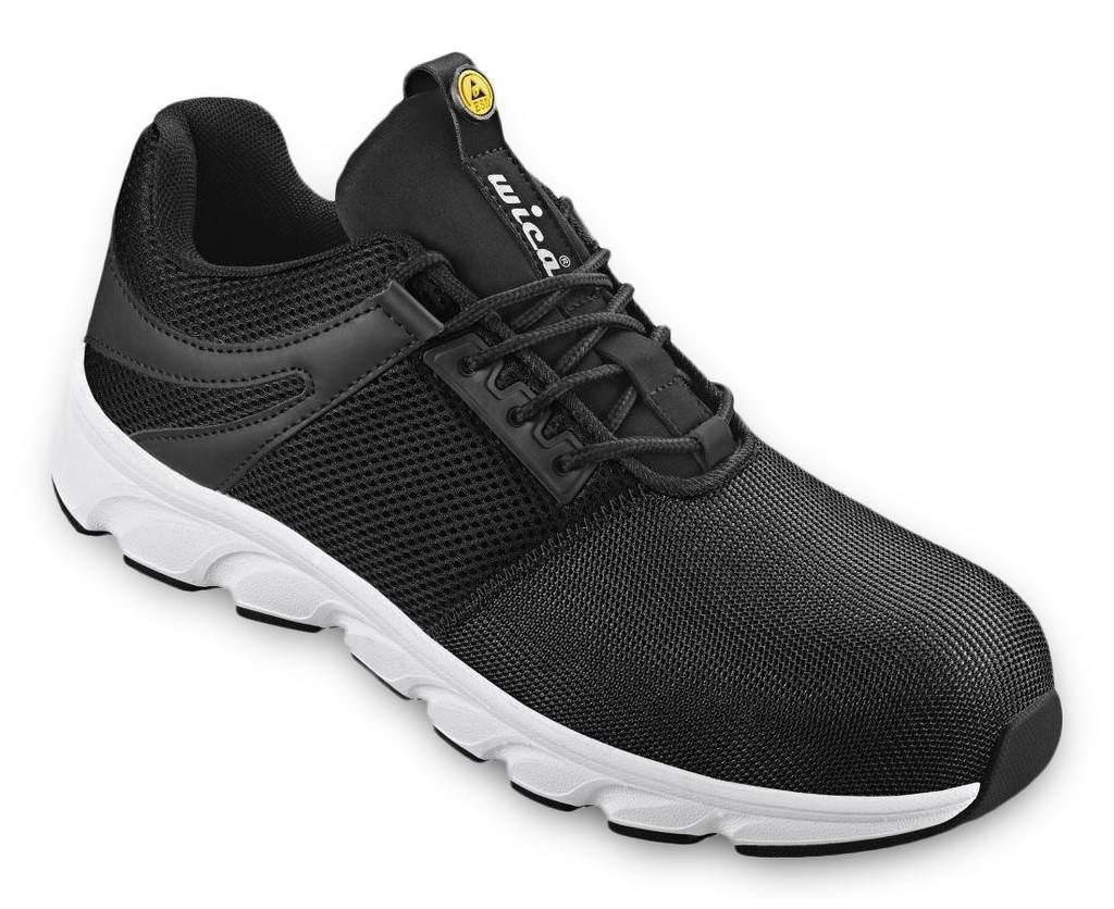 Halbschuh Lanzi, SP1 SRA ESDZulassung/NormEN ISO 203452011 S1P ESD SRAAusführung Ergonomisch geformter, gepolsterter Schaftrand aus synthetischem