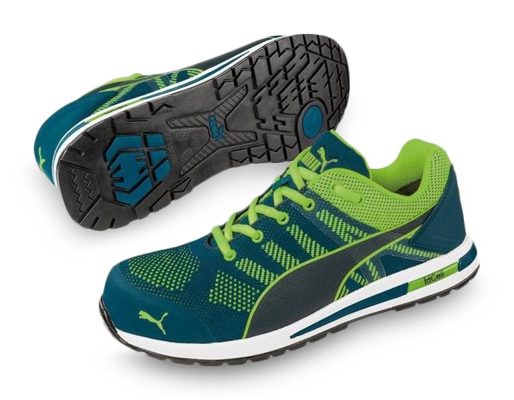 Sicherheitshalbschuh ELEVATE KNIT GREEN Low 643170, S1P HRO SRC ESDZulassung/NormS1P HRO SRC ESDEigenschaften MetallfreiFußbettevercushion BASohle