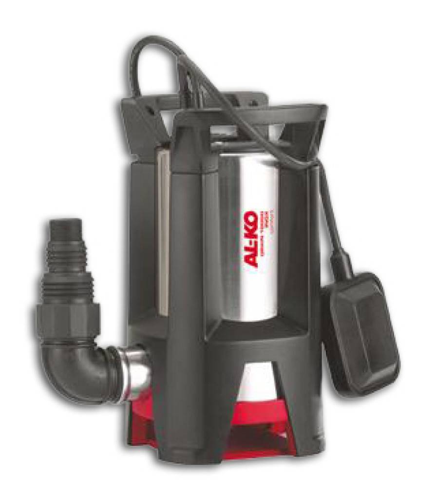 Schmutzwasser-Tauchpumpe DRAIN 10000 Inox Schmutzwassertauchpumpe mit rostfreiem Inox-Edelstahlgehäuse für stark verschmutztes Wasser Komforta