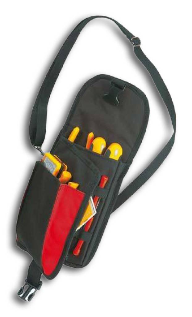 Werkzeug-UmhängetascheAusführung Aus Polyester Mit Tragegriff und -schlaufe Verstellbarer Tragegurt 1 gepolsterte Tasche für empfindlic