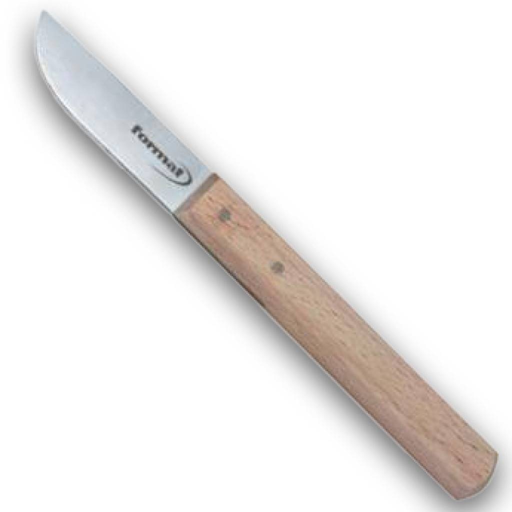 Kabelmesser BleimesserAusführung Mit feststehender Klinge aus Karbonstahl, mit Holzschalengriff.1-teilig Bleimesser, mit feststehender Klinge.FORMAT