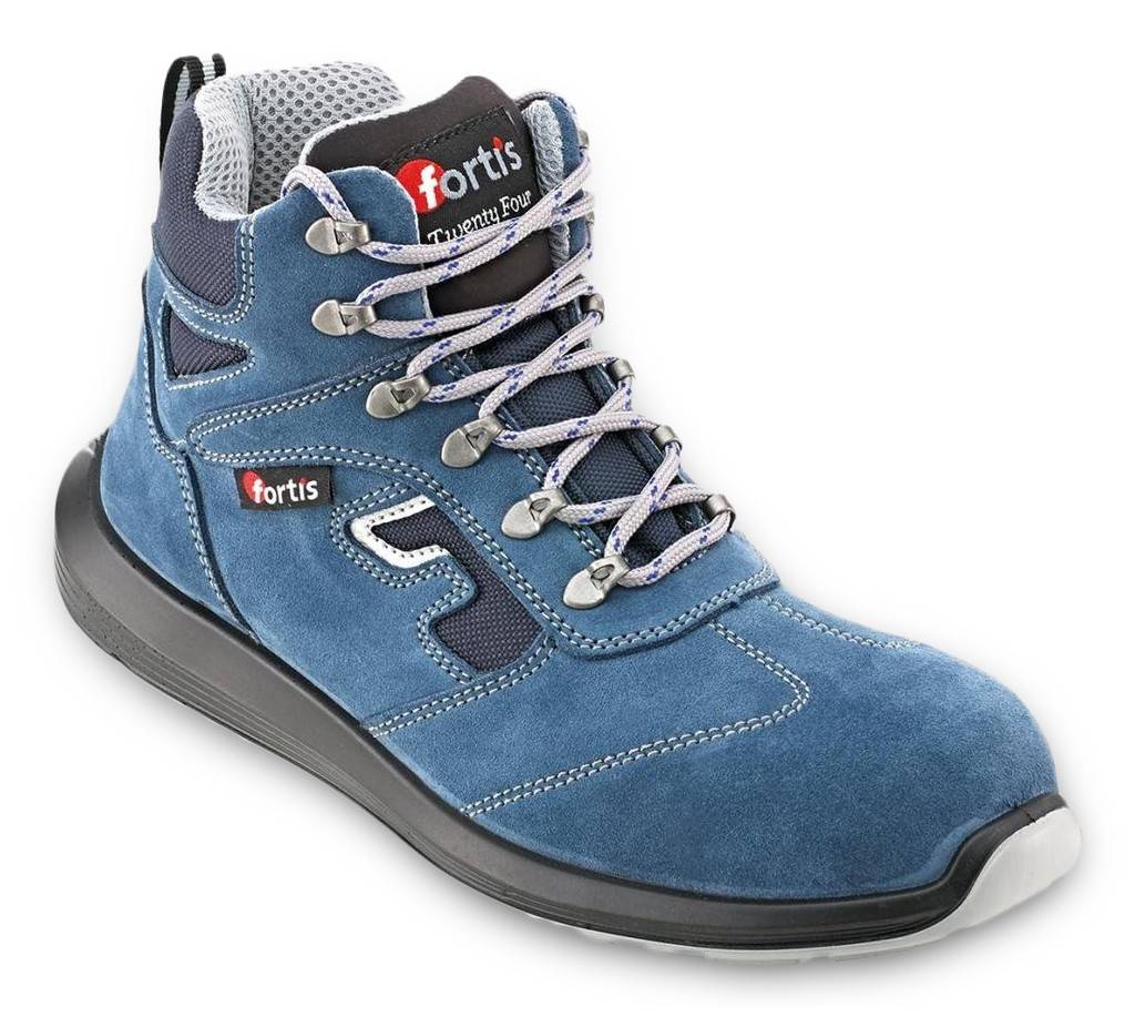Sicherheitsschnürstiefel Midgard, S1Zulassung/NormEN ISO 20345, S1Ausführung Sportlicher Sicherheitsschuh Schaft aus hochwertigem Veloursleder
