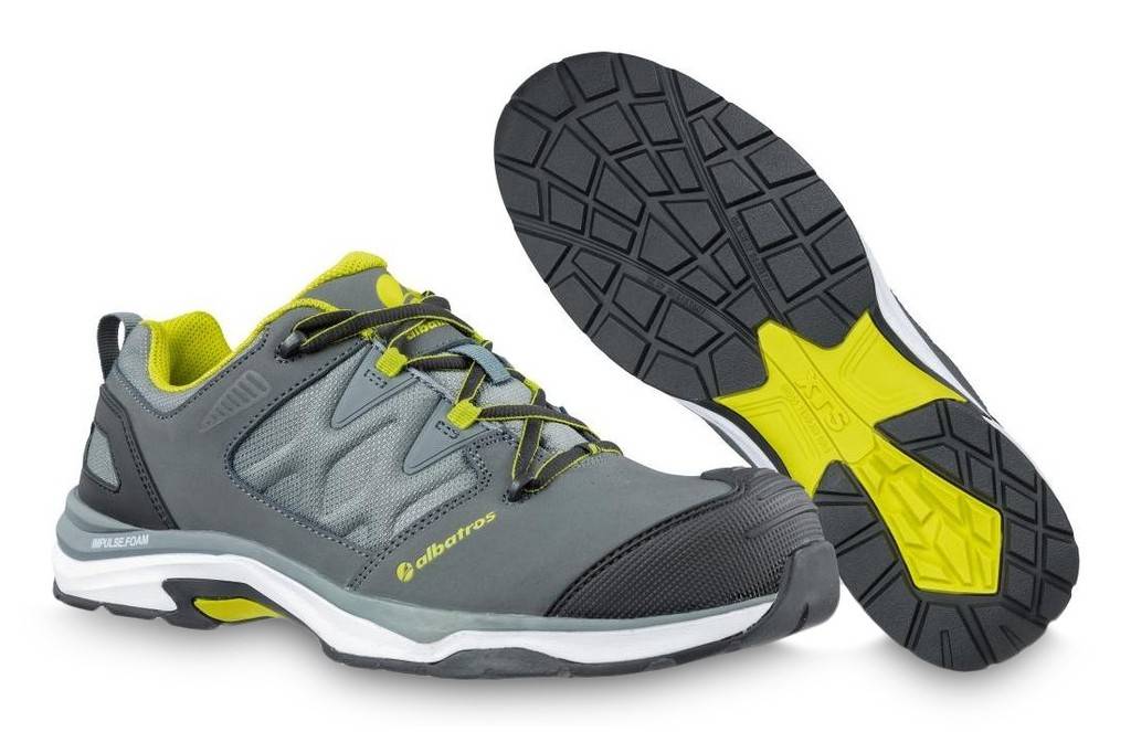 Sicherheitshalbschuh Ultratrail Grey Low 646210, S3 SRC HRO ESDZulassung/NormS3 ESD HRO SRCAusführung Atmungsaktives Funktionsfutter Schaft- un