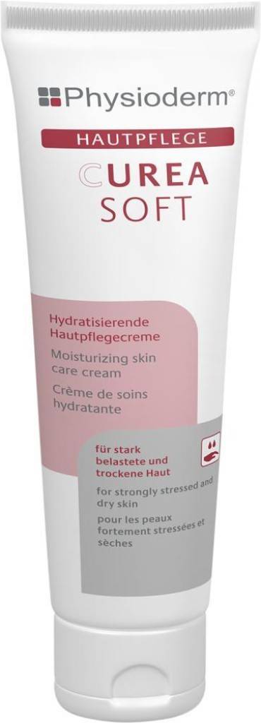 Hautpflegecreme Curea SoftEigenschaften Pflegt empfindliche und belastete Haut O/W-Emulsion mit Wirkstoffkomplex aus Urea, Reiskeimöl und Bisab