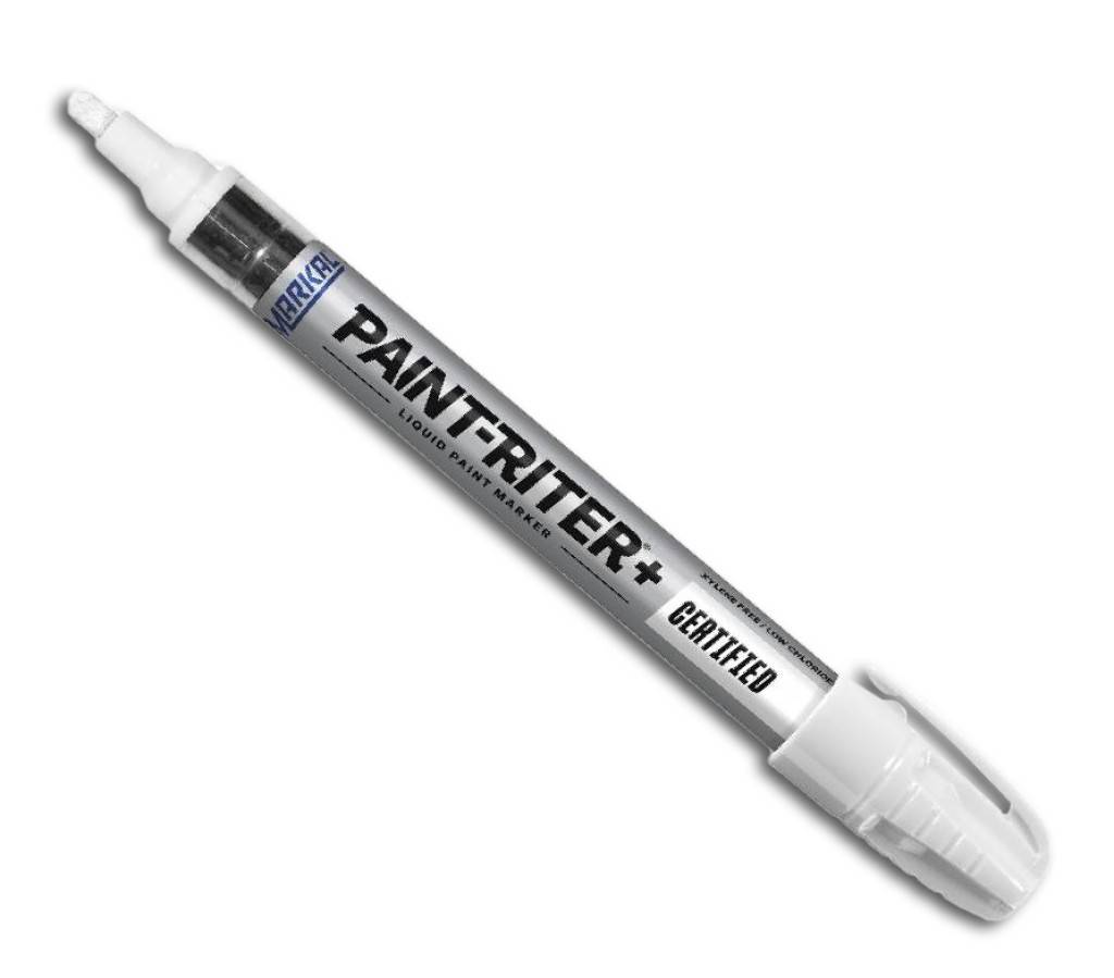 Lackmarker Paint-Riter Certified für Edelstahl Vorzertifizierter Lackmarker EDF PMUC - MIL - STD-2041D - U.S. Navy C3070 Mit geringen Mengen an