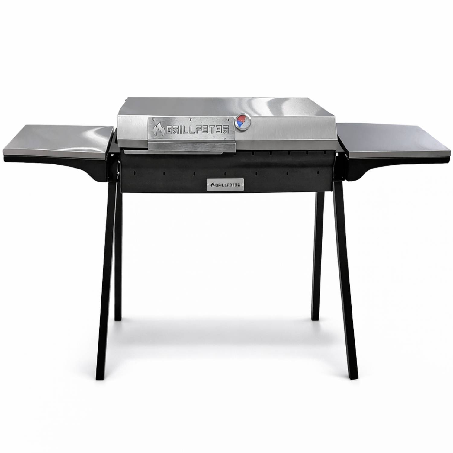 Profi Mangal Bulat 70 Schaschlikgrill 3mm Stahl Deckel Ablagen