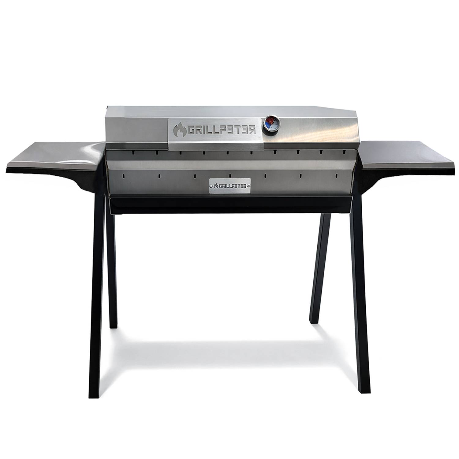 Profi Mangal Altan 70 Edelstahl 3mm Schaschlikgrill Deckel Ablagen