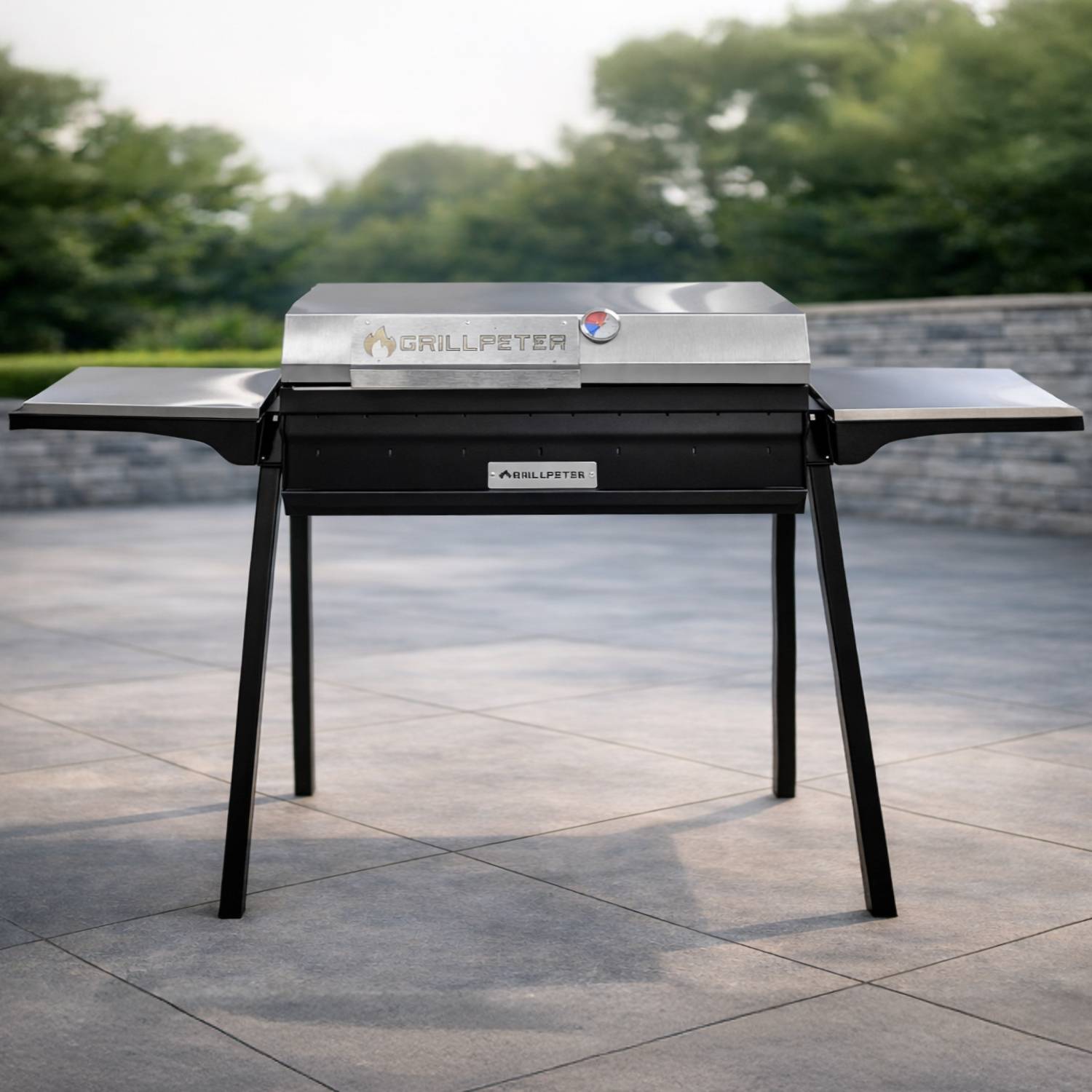 Profi Mangal Altan 70 Stahl 3mm Schaschlikgrill Deckel Ablagen